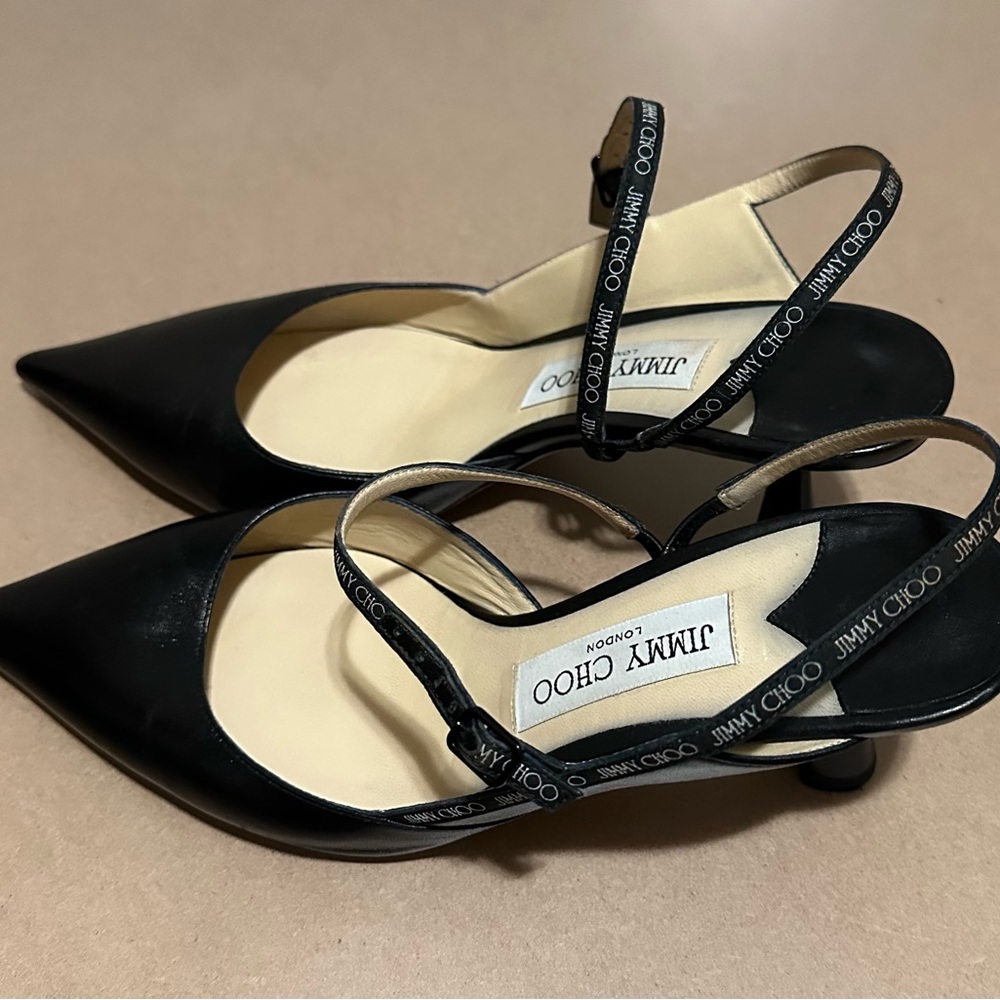 Jimmy Choo sling back heels